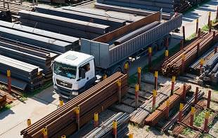 Доставка металлопроката, металлоконструкций, строительных материалов