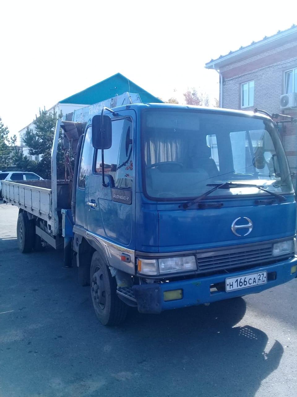 Грузовик с краном 10 тонн